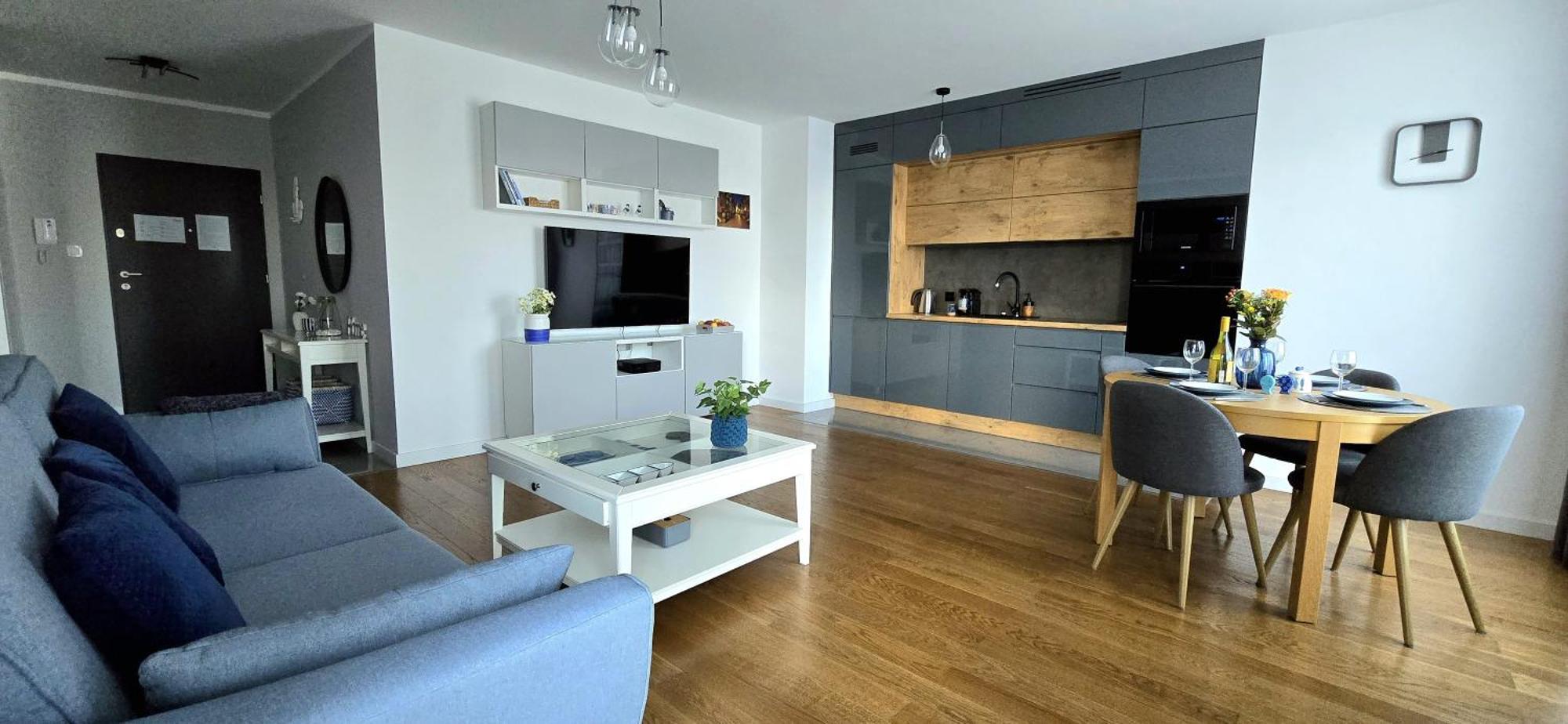 Apartament Dreams Przystan Letnica By Triapart Gdansk Exterior foto