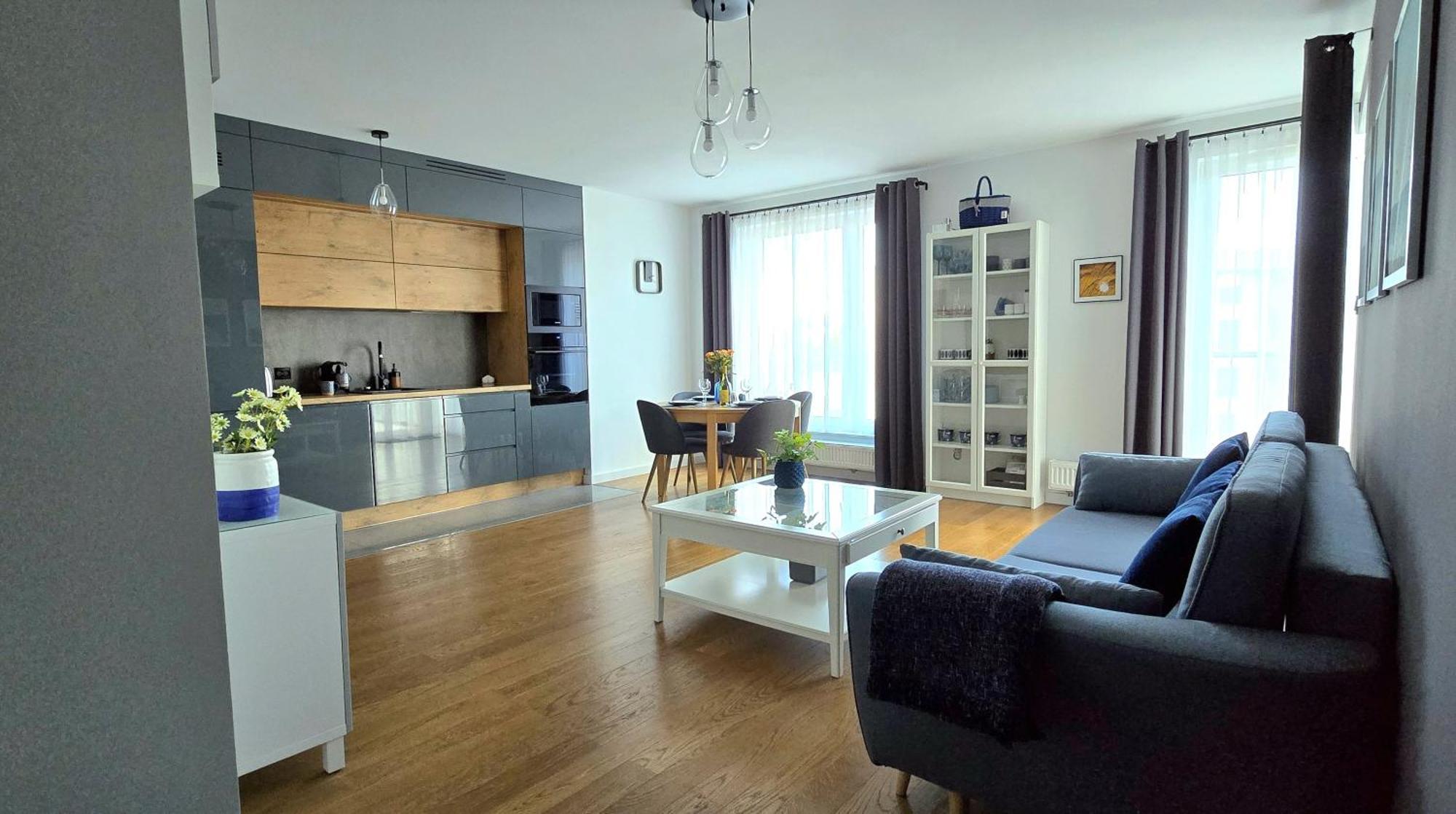 Apartament Dreams Przystan Letnica By Triapart Gdansk Exterior foto